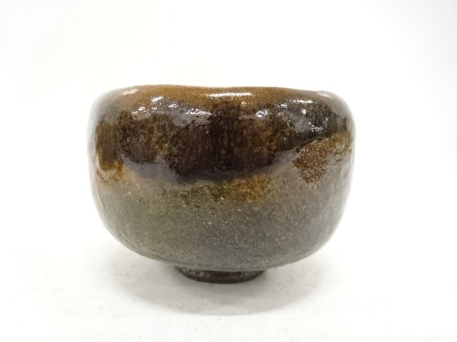 大樋焼　大樋長阿弥造　茶碗